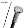 Unity and Faith Totem Relief Walking Cane Fashion Walking Stick Gentleman Crosier Knob Walking Stick 93cm