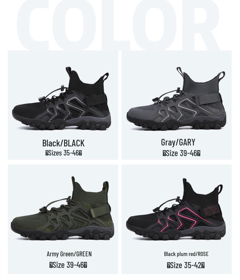 Unisex Outdoor Wandern & Canyoning Rutschfeste Schnelltrocknende Schuhe