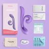 Tracy's Dog Rabbit Vibrator Sex Toys - Clitoral Kissing G Spot Vibrator for Women & Couples, Adult Toy for Dual Stimulation with 10 Vibrations,