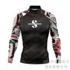 Mens Rash Guard Long Sleeve UPF 50 Sun Protection Swim Shirt Snorkeling Diving Surfing Water Sports