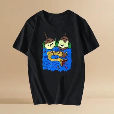 Rock Chewing Princess Casual Women Funny T-Shirt Girl Harajuku 90S T-shirt Men Goth Marceline Gift Fashion