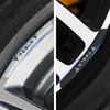 guhzk4 4pcs Aluminum Wheel Rims Racing Stickers Badge Auto Decor Car Styling for Tesla Model 3 S X Y 2022 Style Roadster Invader Coil