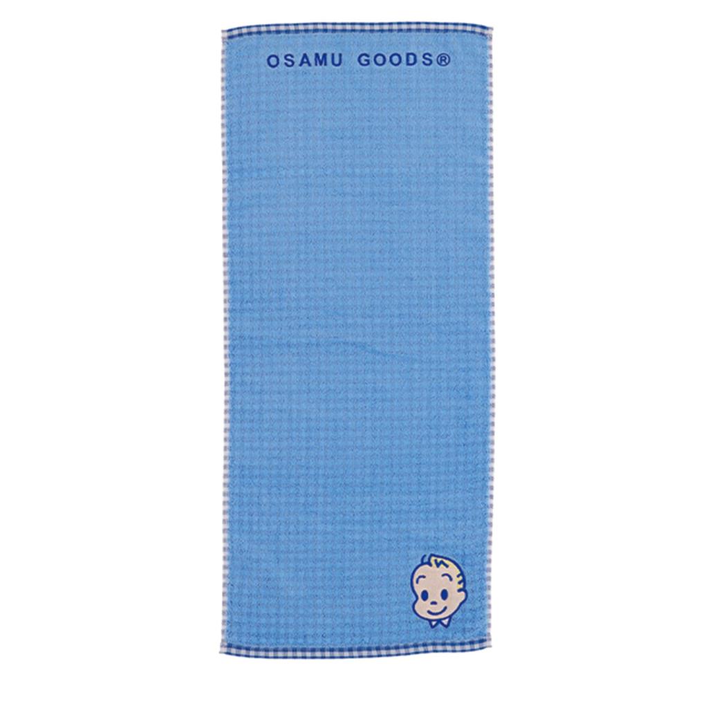 Marushin Face Towel by OSAMU Cute Character Face Bath Long 0815005100 GOODS, Pilejack, OSAMUGOODS, Merchandise, Towel, Towel, Towel, Cotton,