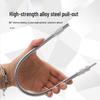 Rechargeable Electric Drill and Screwdriver with Soft Shaft and Universal Adapter