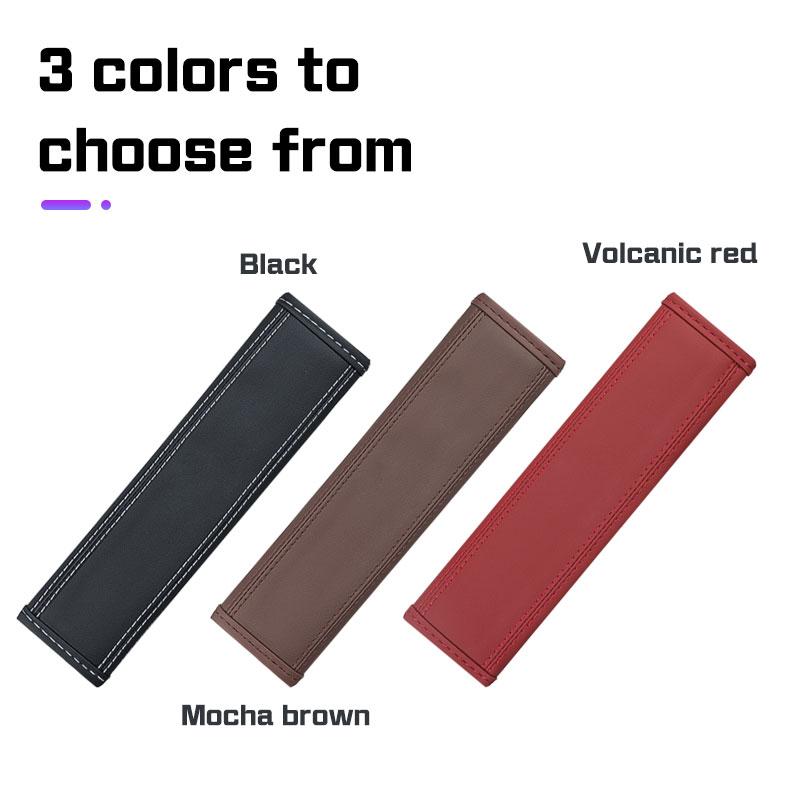 For BMW E38 E46 F15 E90 E92 E87 G20 G30 1 3 5 7 X1 Car Accessories 2Pcs Car Seat Belt Nappa Leather Safety Belt Shoulder Covers