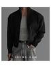 Herren Hochwertiger Strick-Reißverschluss-Cardigan im faulen Stil - Herbst/Winter Lockerer Freizeitpullover