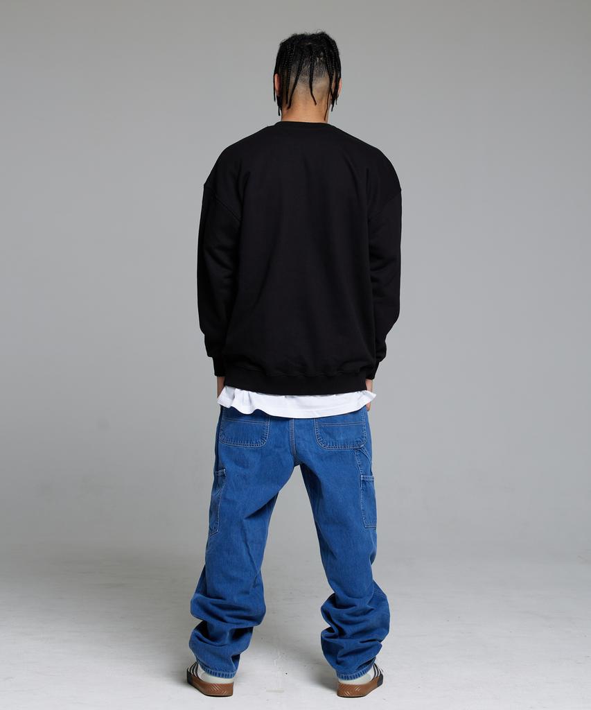 CREAM SODA LAB 1984 Creative Sweatshirt Black
