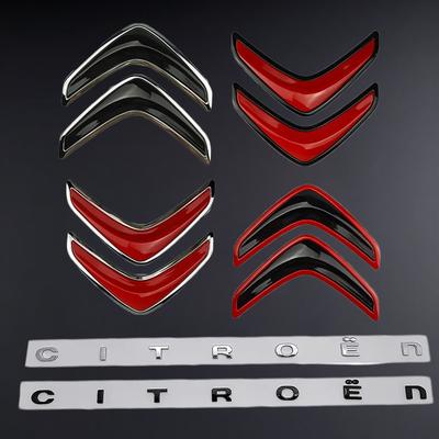 Rear Trunk Badge Letter Car Sticker Emblem for Xsara C3 Picasso Elysee Berlingo XR C4 Sega Aircross C5 Logo Accessories