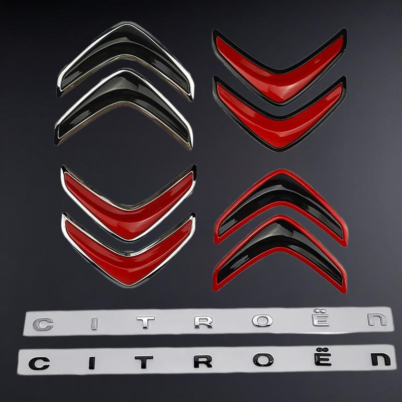 Lettere Stemmi Baule Posteriore Adesivo Auto Emblema per Citroen Xsara C3 Picasso Elysee Berlingo XR C4 Sega Aircross C5 Logo Accessori HT6