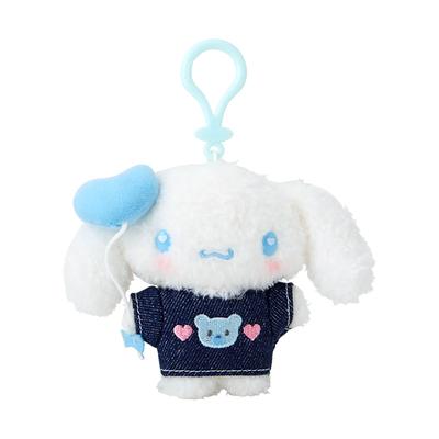 Držák maskota Cinnamoroll plyšová klíčenka 182591 (Džínová nášivka)