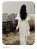 2025 Autumn/Winter Retro Artistic Polka Dot Dress & Cape Set - Elegant Long Lady-Like Style