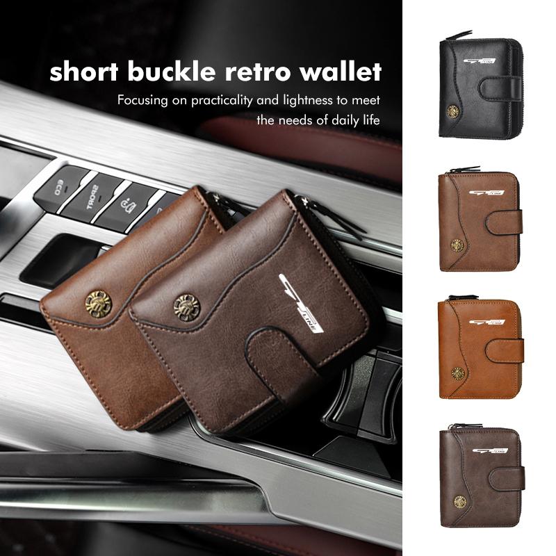 AHK1 Foldable Car Wallet Credit Card Clip Storage Bag Protector Cover For KIA Proceed Sorento Cerato Optima Sportage Ceed Niro Soul
