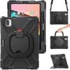 Portable Tablet Cases for 11.0'' Xiaomi Pad 5/Pad 5 Pro 5G Case Mi Pad5 Cover Shockproof Fundas Silicone+PC Rotate Stand Shell