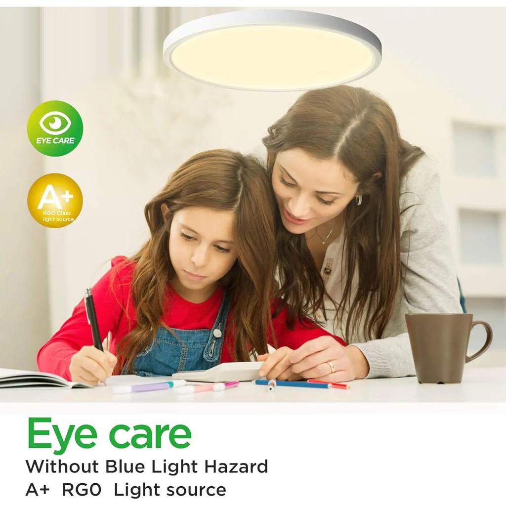 Room Modern Round LED Ceiling Lights Lighting 85-265V For Living Room Bedroom Living Room Kitchen Bathroom Ceiling Lamps