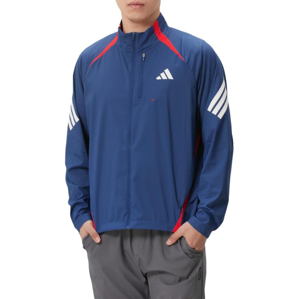 adidas FW25 ADI365 Formotion Breathable Moisture-Wicking Stand Collar Sports Zip Long Sleeve Running Jacket Men Jackets KA8725