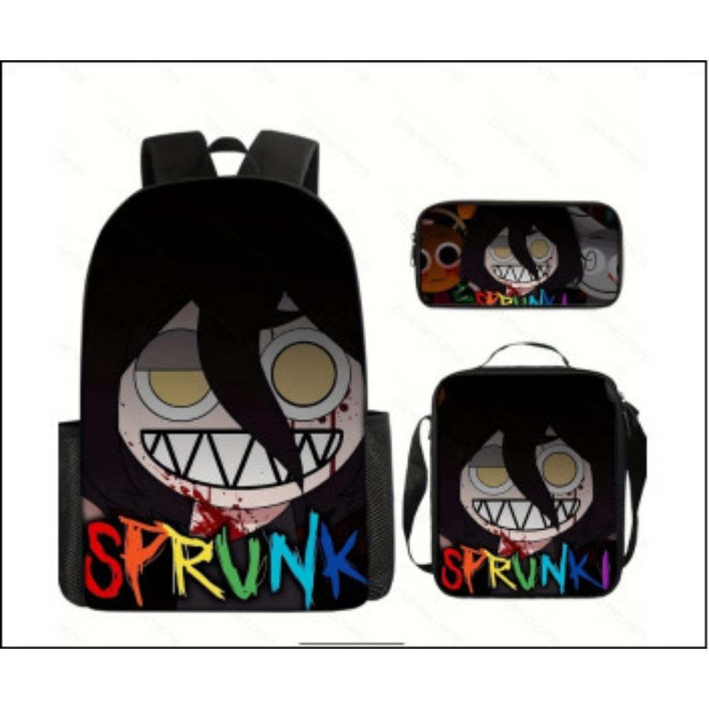 Rhythm Box Peripheral Elementary School Bag Large Capacity Starry Sky Backpack Three-piece Set