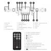 Upgrade Car Audio Bluetooth FM Transmitter w/ Hand Free Calling Wireless Music Streaming via Bluetooth/TF Card Clear LCD Display