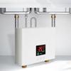 Instant Water Heater 3KW Mini Electric Tankless Water Heater Wall-Mounted with LED Display 3-Level Temperature Adjustment Remote Control for Home Kitc