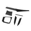 Interior Decoration Trim Kit Dry Carbon Fiber Dashboard Gear Shift Inner Door Panel Trim for M3 M4 G80 G82 G20 G22 LHD