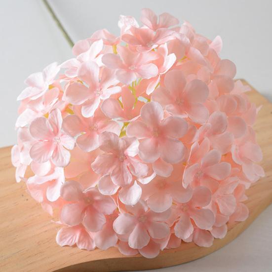 Realistisch wirkende künstliche Hortensie, 68,5 cm (27 Zoll), große Kunsthortensie aus Seide mit langem Stiel, ideal für Vase, Hochzeit, Party, Tischdekoration oder als Tischdekoration für Zuhause.