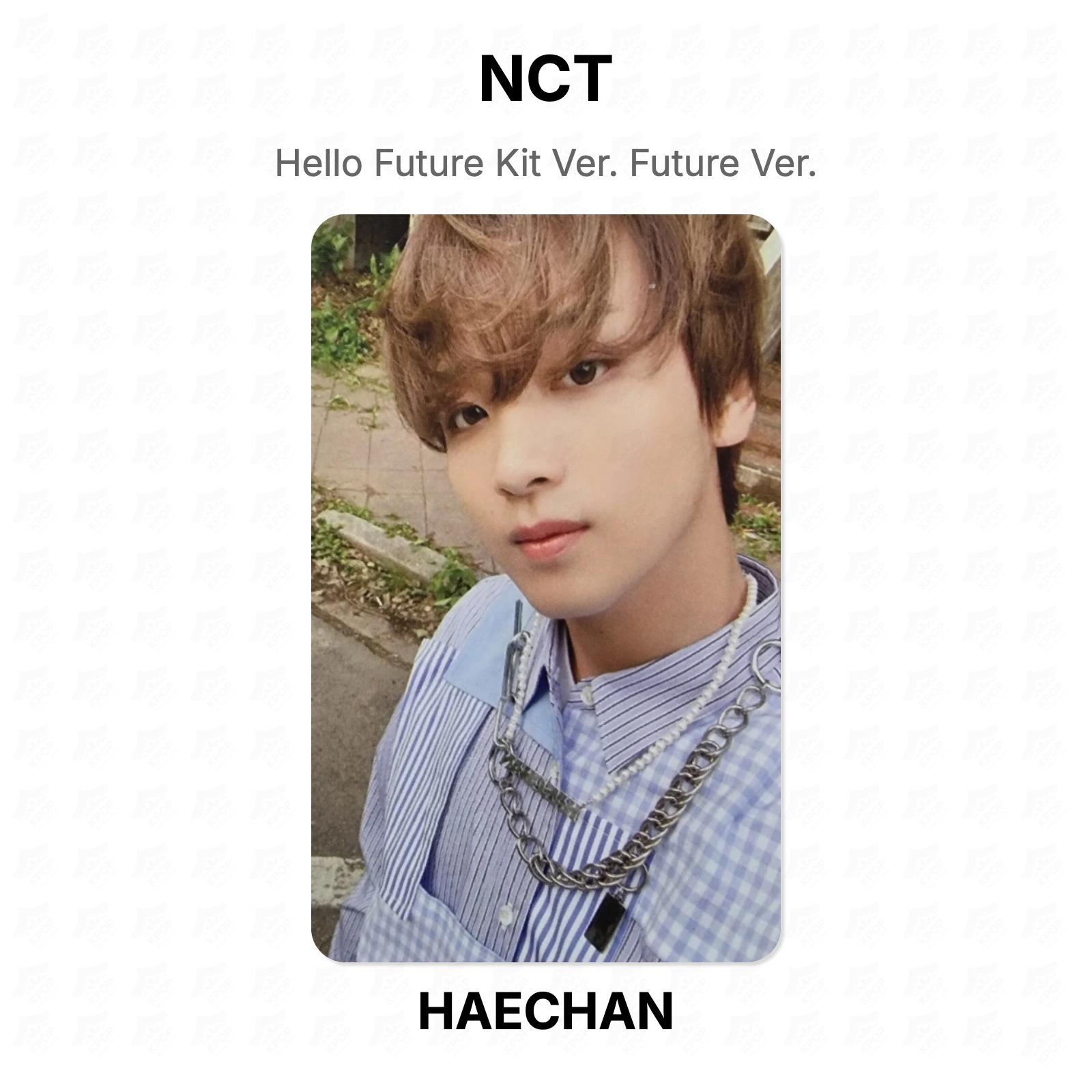 NCT Hello Future Kit Ver. Future Ver. Official Photocard HAECHAN