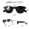[Puente] Sunglasses for Men and Women - Stylish, Demi Tortoiseshell, Green, Light Green, Wellington Style, Suitable for Driving, UV Protection (UV400)