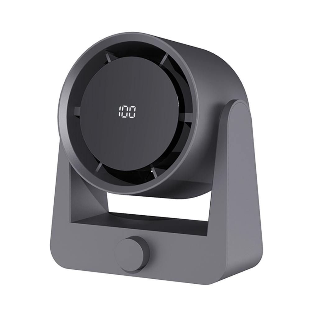 Adjustable Fan Electric Fan Indoor Cooling 100 Speed Levels 3D Air Circulation Flexible Mounting For Home For Kitchen