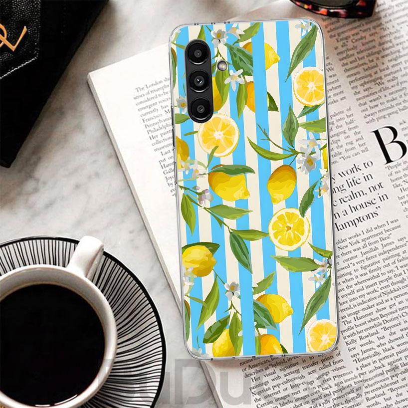Citrus Limon Linnaeus Phone Case For Samsung A17 A16 A26 A36 A56 A15 A14 A13 A55 A54 A53 A35 A34 A33 A25 A24 A23 A05S A04S A03S