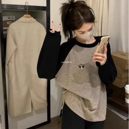 Women's Korean Smiley Cartoon Pajama Set - Soft, Skin-Friendly, Sporty Sleepwear