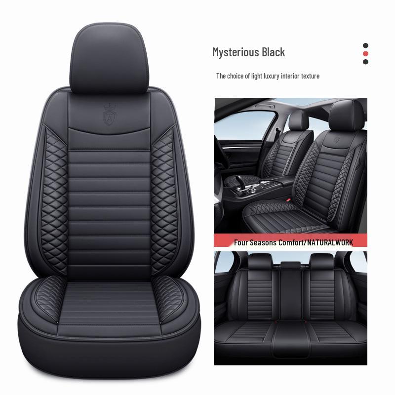 Ganzjahres-Leder-Autositzbezug - Vollständiges Polster für SUV, Limousine, LKW
