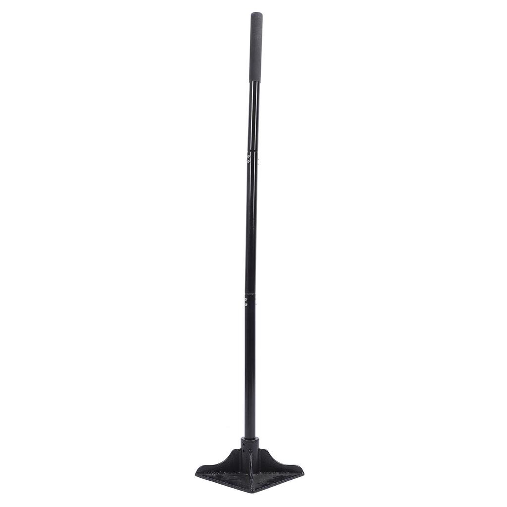 Steel Tamper Tool Garden with 48 Inch Handle Landscaping Compactor Hand Soil Ground Leveler for Installing Pavers