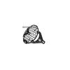 Black Headlight Grill Fit "For Royal Enfield Himalayan & Scram 411/ GT 650"