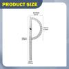 Angle Adjustable Portable Gauge Stainless Steel Ruler for DIY Machinist Carpenters