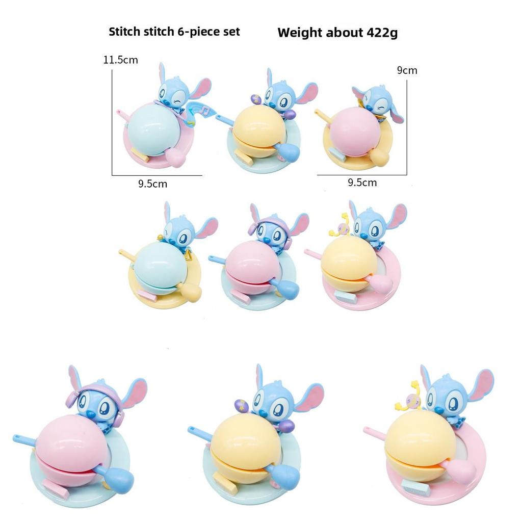 Wooden Fish Stitch Character Pvc Desk Organizer With Mobile Stand For Collectors