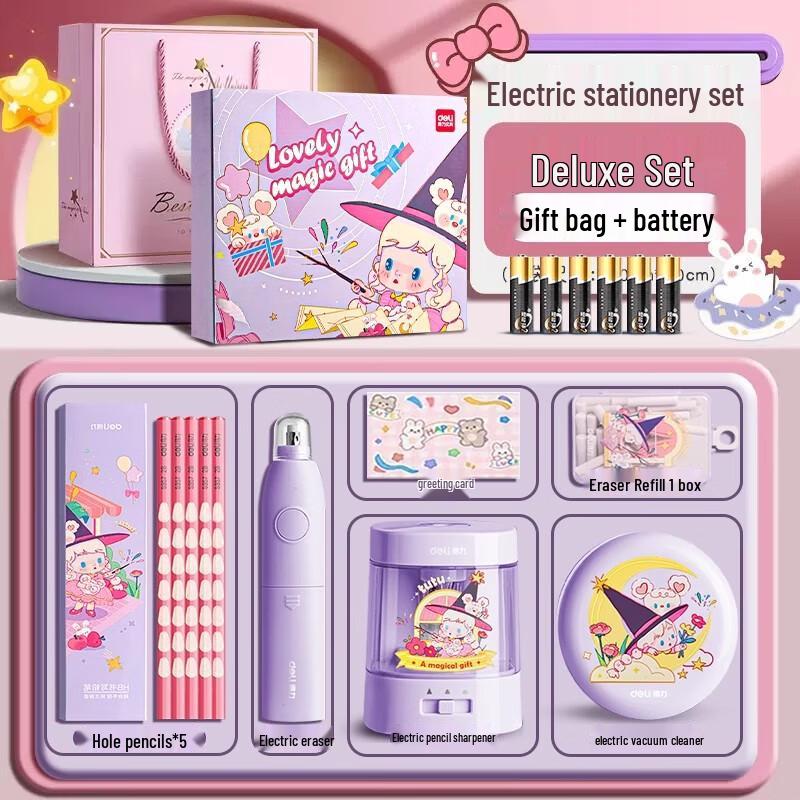 Набор канцелярских подарков Changbaosen DIY Мультяшный Деревянный