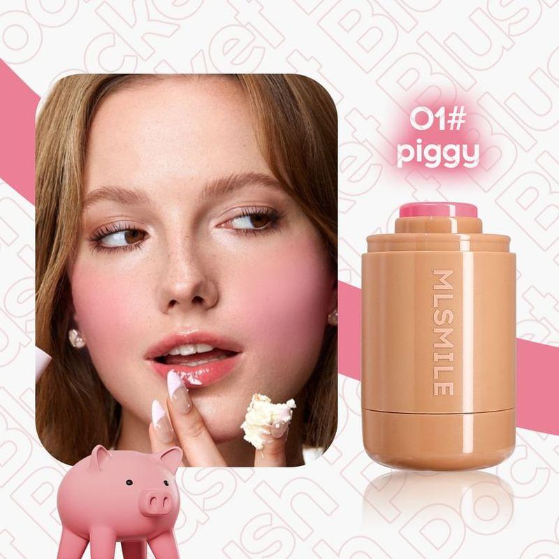 MLSMILE - Pocket Lip & Cheek Blusher - 1-3