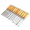 Wood Carving Tool Set 12pcs Hand Carved Chisel Set Woodworking Professional Tools