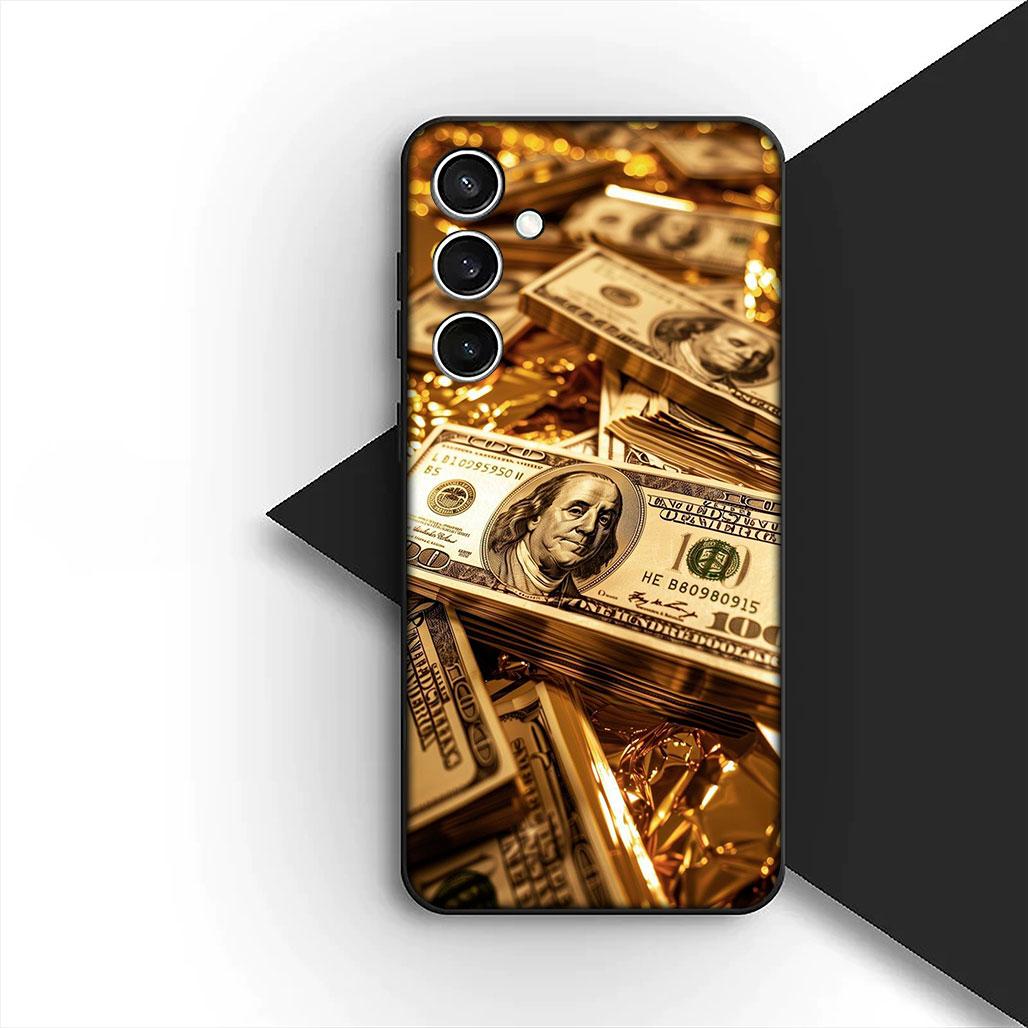 

Money 100 D-Dollars Wallpaper Silicone Cover for Xiaomi Redmi Note 12 11 10 Pro 10A 10C 12C 13C Note12 12Pro Coque Phone Case Redmi Note 12 Pro 4G