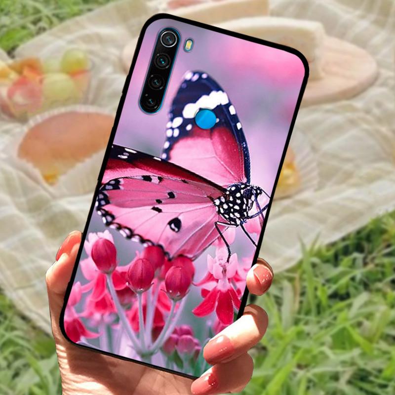 Phone Case For Xiaomi Redmi Note 8T Case Soft Silicone Cover Bumper For Redmi Note 8 Pro Coque Note8 Cartoon Animal Fundas Shell