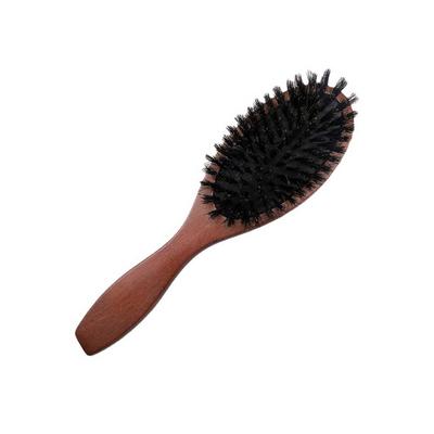 Woman Wood Comb Anti-static Ponytail Hairbrush Portable Hair-styling Care Hairdressing Accessory for Home Barbershop