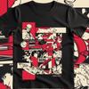 Cowboy Bebop Pattern Retro Shirt Montage Shirt for Men and Women Summer Cotton Comfortable Loose Fashion T-shirt Top Daily Wear Cool Top