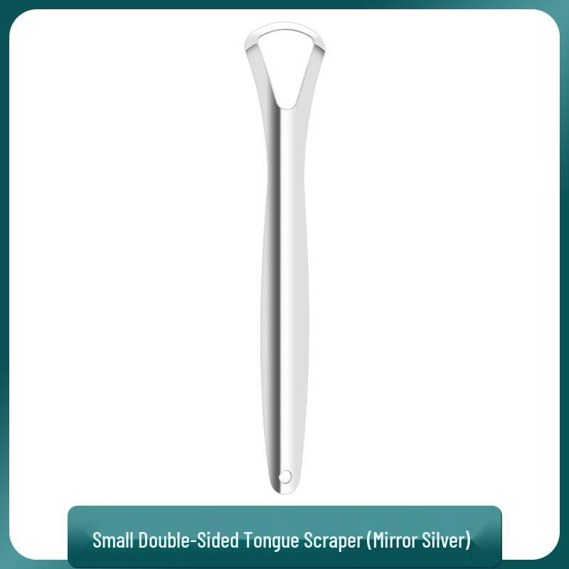 Stainless Steel U-shaped Tongue Cleaner for Fresh Breath