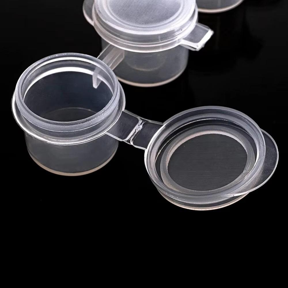 5Strips 2/3/5ml 2ml/3ml/5ml Empty Joint Pigment Box With Lids Paint Pot  Drawing Supplies
