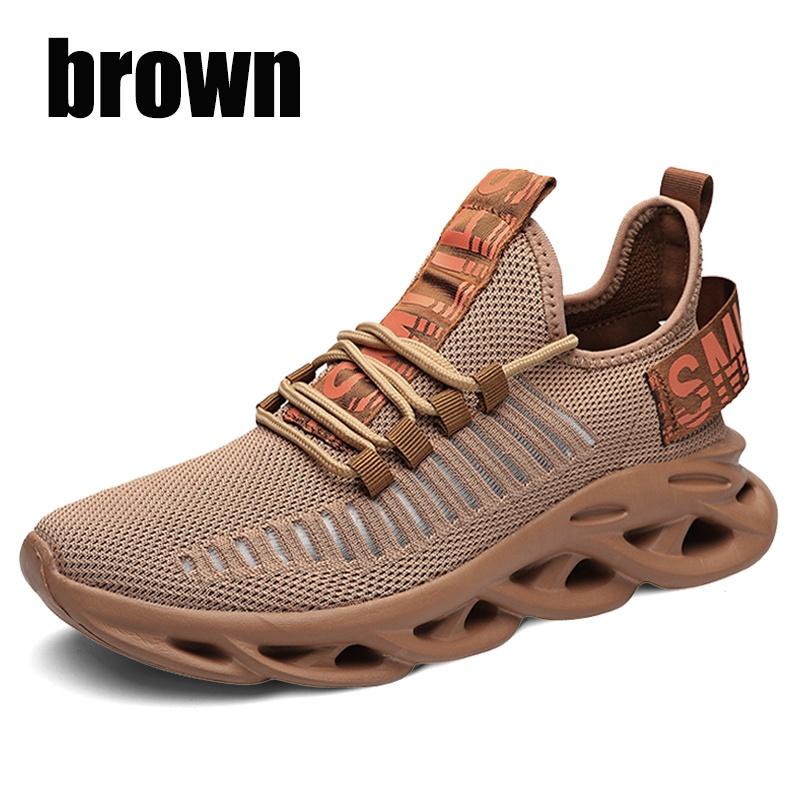 Męskie modne trampki Oddychające buty sportowe Męskie sportowe buty do biegania Rozmiar:39 ~ 46