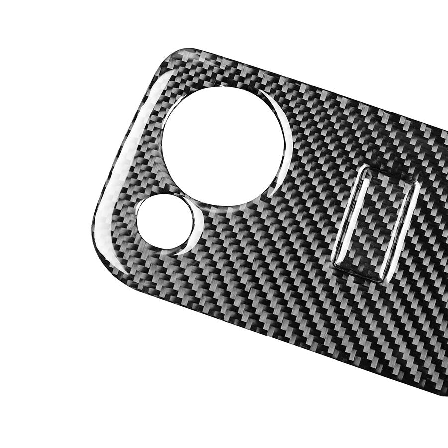 Carbon Fiber Style Reading Light Button Panel Sticker For Ford Mustang GT 05-09