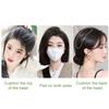 14Cm Natural Invisible Hair Pad Women Hair Styling Fluffy Hair Lining Head Top Cover Synthetic Seamless Braiding Extension