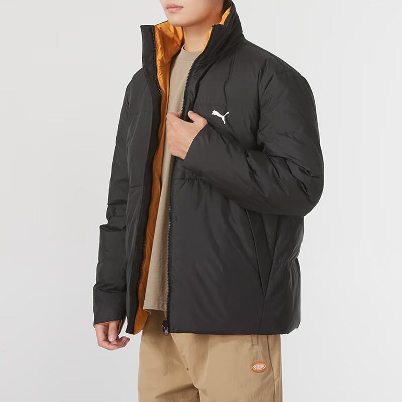 Men's Jacket PUMA Reversible Down Jacket Unisex Black