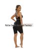 European & American Women's High-Waist Abdomen Control Yoga Pants: Adjustable Button, Hip-Lifting, Body-Shaping Fitness Leggings
