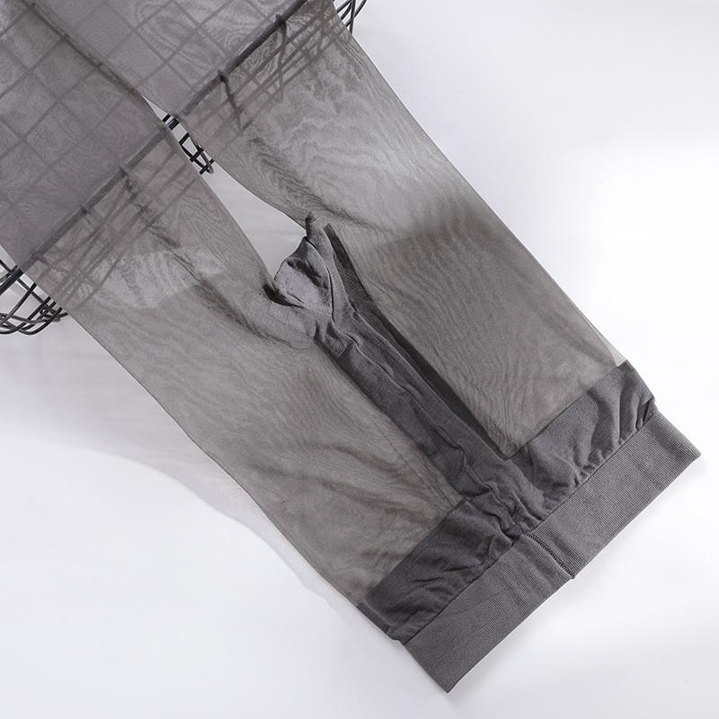 Nouveau Collant Sexy 10D pour Femmes Collants Transparents pour Femmes Collants en Nylon Ultra-Fins Collants Respirants Extensibles pour Femmes Bas Transparents L gray