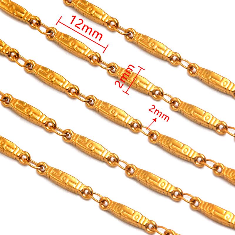 18K Gold Plated Stainless Steel Heart, Butterfly, Four-Leaf Clover, Shell Chain Bracelet/Necklace, 50cm.